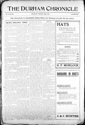 Durham Chronicle (1867), 6 Jun 1912