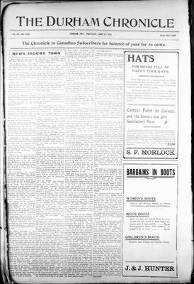 Durham Chronicle (1867), 27 Jun 1912