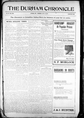 Durham Chronicle (1867), 18 Jul 1912