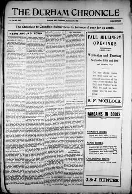 Durham Chronicle (1867), 12 Sep 1912