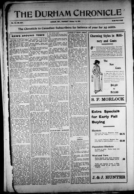 Durham Chronicle (1867), 10 Oct 1912