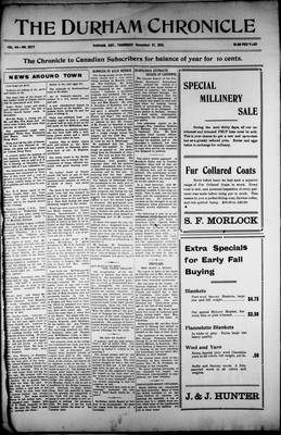 Durham Chronicle (1867), 21 Nov 1912