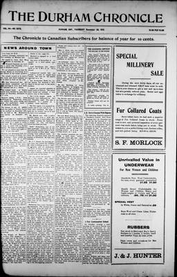 Durham Chronicle (1867), 28 Nov 1912