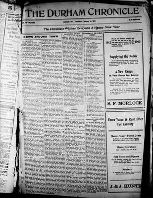 Durham Chronicle (1867), 16 Jan 1913