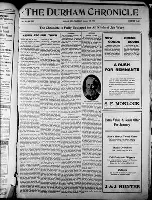 Durham Chronicle (1867), 30 Jan 1913