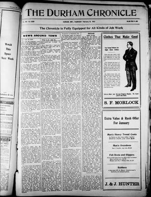 Durham Chronicle (1867), 13 Feb 1913