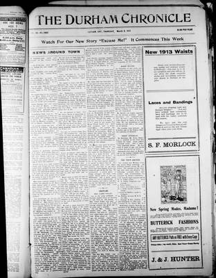 Durham Chronicle (1867), 6 Mar 1913