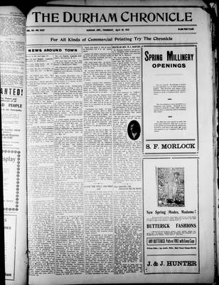 Durham Chronicle (1867), 10 Apr 1913