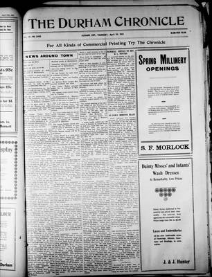 Durham Chronicle (1867), 24 Apr 1913