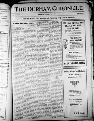 Durham Chronicle (1867), 1 May 1913