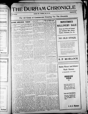 Durham Chronicle (1867), 22 May 1913