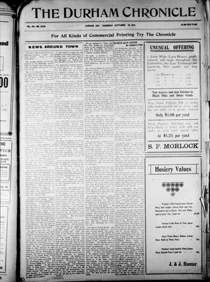 Durham Chronicle (1867), 18 Sep 1913