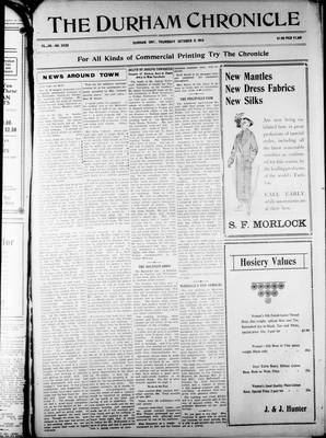 Durham Chronicle (1867), 9 Oct 1913