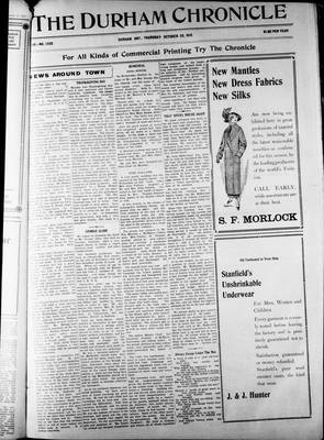 Durham Chronicle (1867), 23 Oct 1913