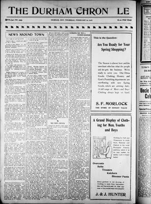 Durham Chronicle (1867), 10 Feb 1916