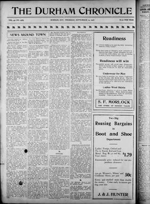 Durham Chronicle (1867), 14 Sep 1916