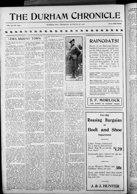 Durham Chronicle (1867), 26 Oct 1916