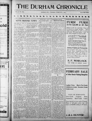 Durham Chronicle (1867), 1 Feb 1917