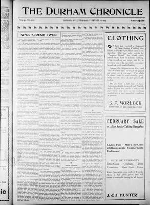 Durham Chronicle (1867), 22 Feb 1917