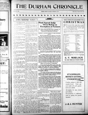 Durham Chronicle (1867), 13 Dec 1917