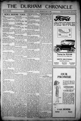 Durham Chronicle (1867), 11 May 1922