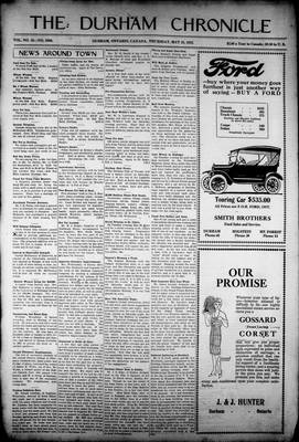 Durham Chronicle (1867), 25 May 1922