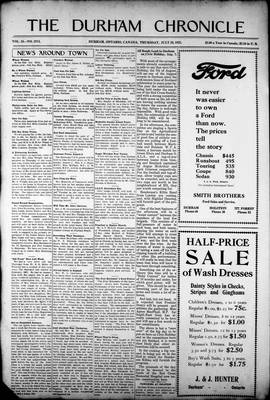 Durham Chronicle (1867), 20 Jul 1922