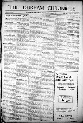 Durham Chronicle (1867), 12 Oct 1922