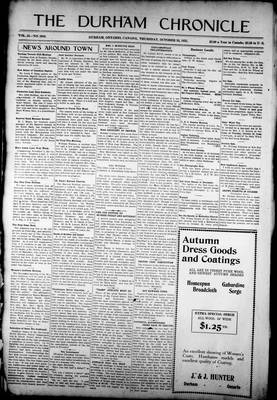 Durham Chronicle (1867), 26 Oct 1922