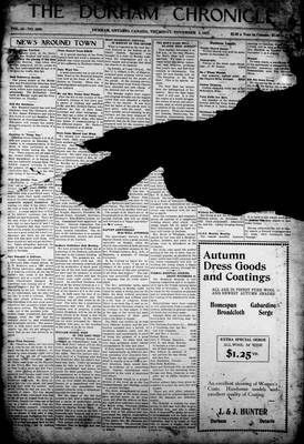 Durham Chronicle (1867), 2 Nov 1922