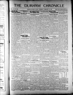 Durham Chronicle (1867), 28 Feb 1924