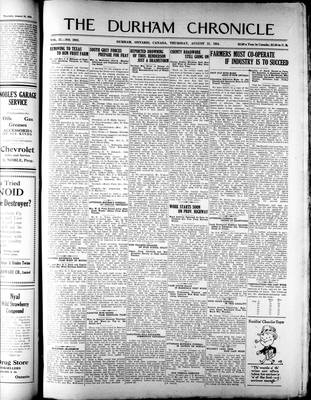 Durham Chronicle (1867), 21 Aug 1924