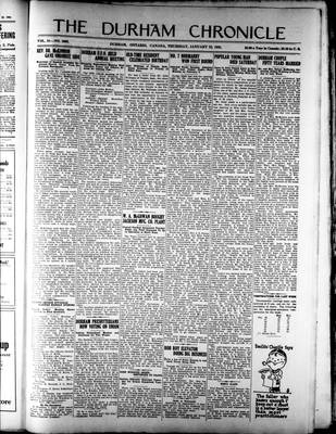 Durham Chronicle (1867), 22 Jan 1925