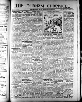 Durham Chronicle (1867), 27 Aug 1925