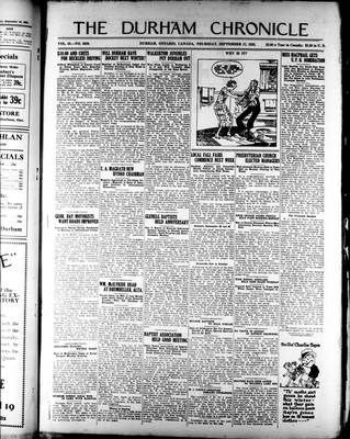 Durham Chronicle (1867), 17 Sep 1925