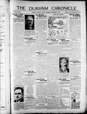 Durham Chronicle (1867), 30 Dec 1926