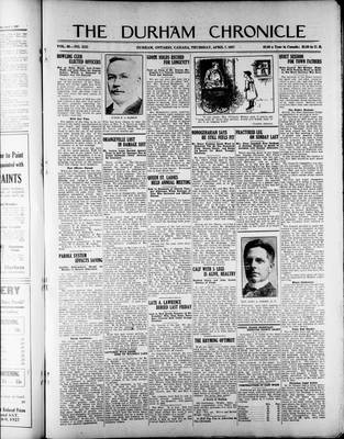 Durham Chronicle (1867), 7 Apr 1927