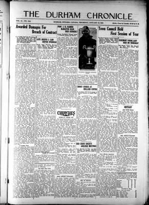 Durham Chronicle (1867), 12 Jan 1928