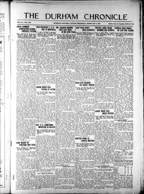 Durham Chronicle (1867), 9 Feb 1928