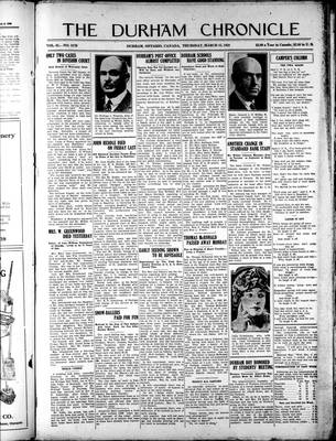 Durham Chronicle (1867), 15 Mar 1928