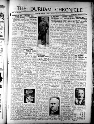 Durham Chronicle (1867), 16 Aug 1928