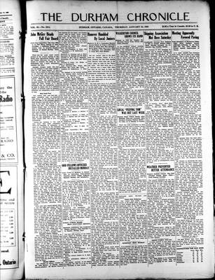 Durham Chronicle (1867), 24 Jan 1929