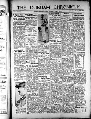 Durham Chronicle (1867), 28 Mar 1929