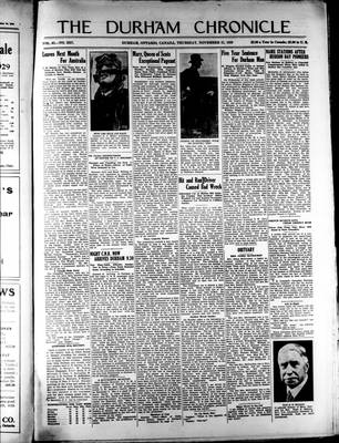 Durham Chronicle (1867), 21 Nov 1929