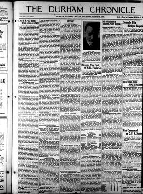 Durham Chronicle (1867), 6 Mar 1930