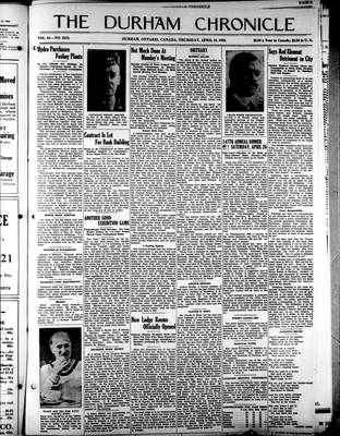 Durham Chronicle (1867), 10 Apr 1930