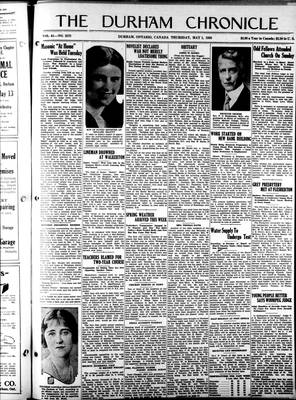 Durham Chronicle (1867), 1 May 1930