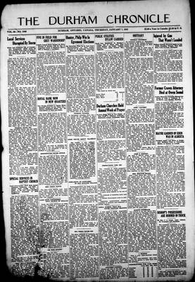 Durham Chronicle (1867), 7 Jan 1932