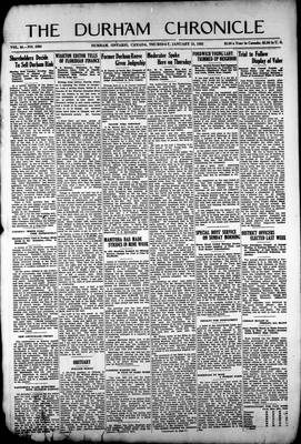 Durham Chronicle (1867), 21 Jan 1932