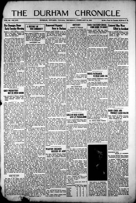 Durham Chronicle (1867), 25 Feb 1932